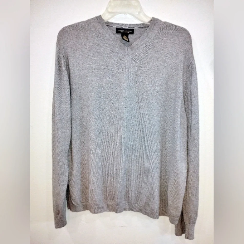 BANANA REPUBLIC SILK CASHMERE V NECK SWEATER